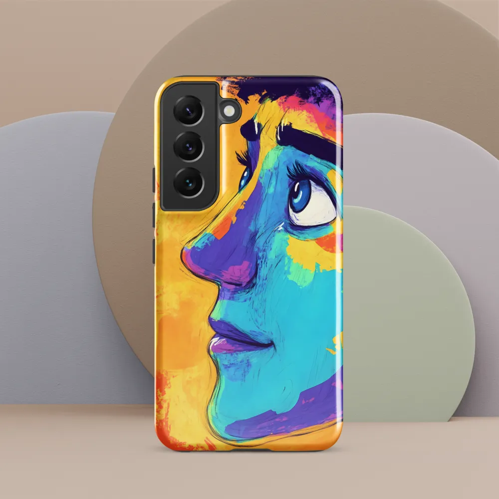 Whispers of Curiosity | Phone Case |  S22 | Tough Case | Glossy