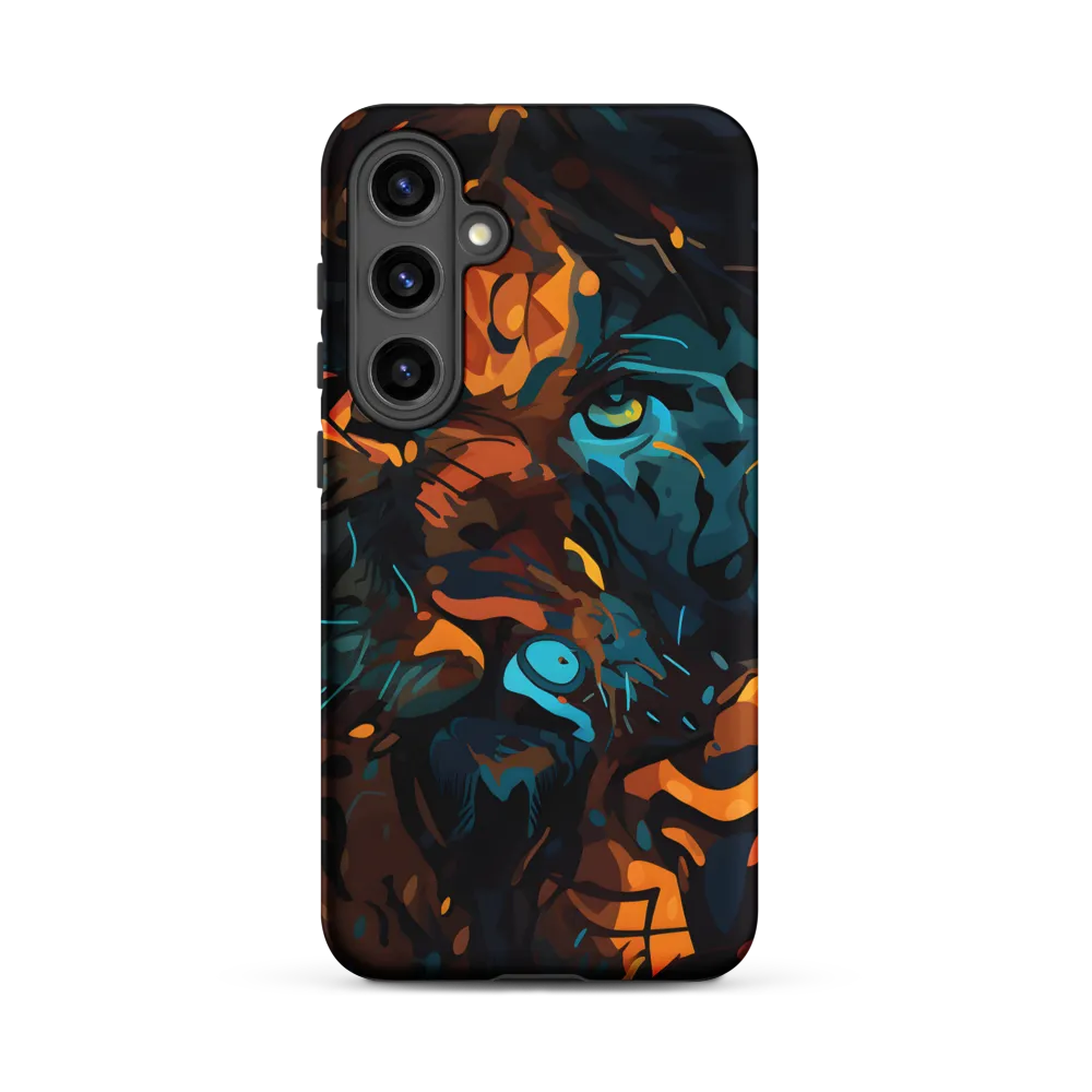 Tropical Enigma: A Wildlife Quartet | Phone Case |  S24 Plus | Tough Case | Matte