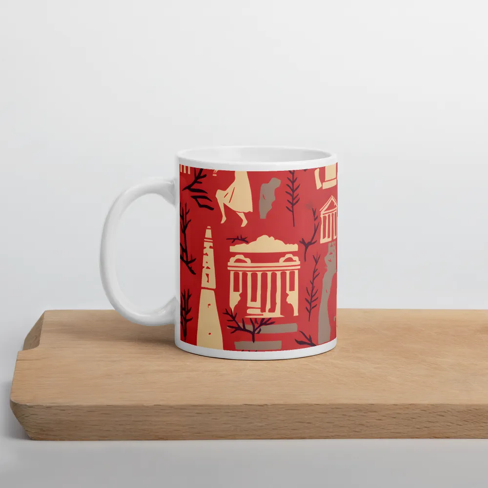 Harmony of Figures and Architecture | Mugs | Multiple Sizes & Colors