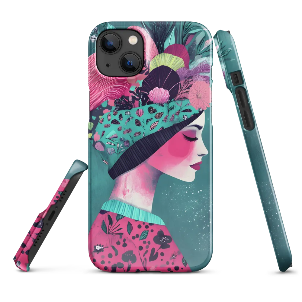 Whimsical Floral Portrait