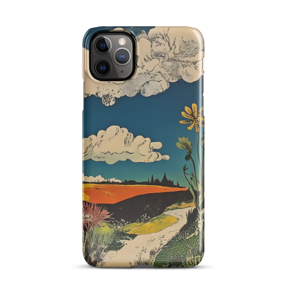 Surreal Blooming Landscape | Phone Case |  11 Pro Max | Snap Case | Glossy