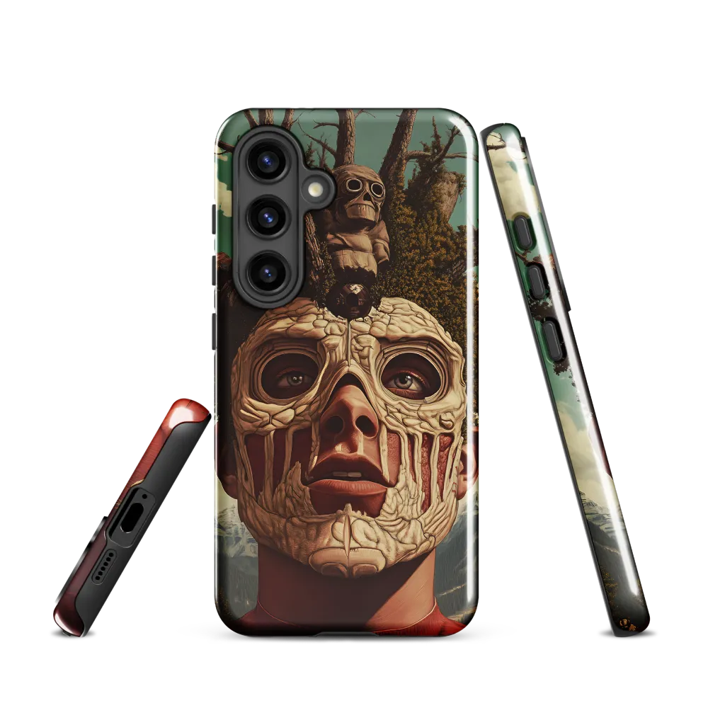 Nature's Mask: A Surreal Exploration