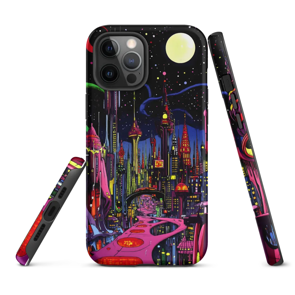 Neon Dreams of a Futuristic City