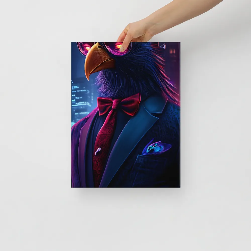 The Dapper Avian | Canvas | 12″×16″