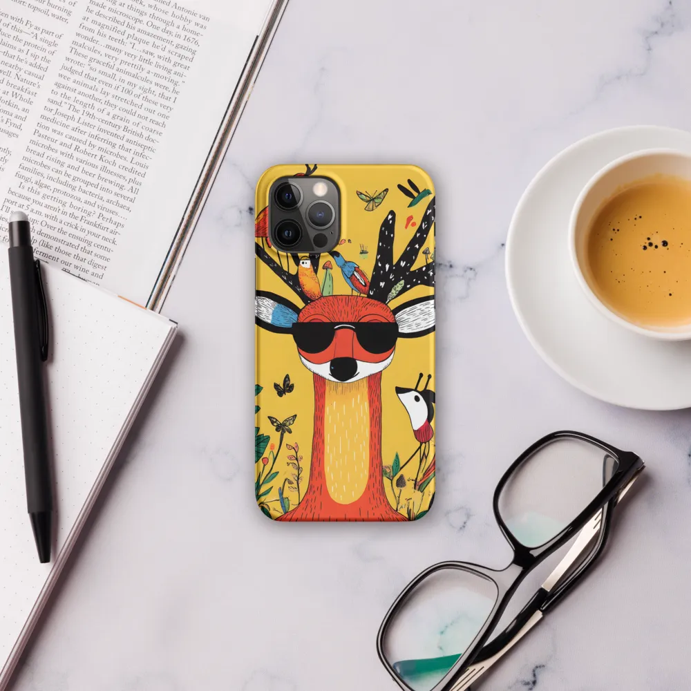 Playful Deer with Sunglasses