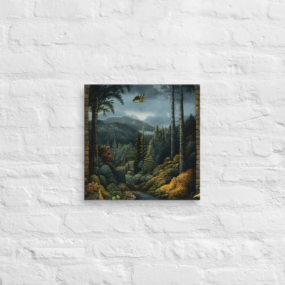 Whispers of the Enchanted Forest | Canvas | 14″×14″