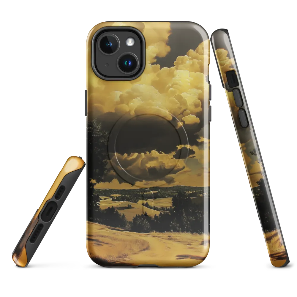 Golden Serenity in the Landscape