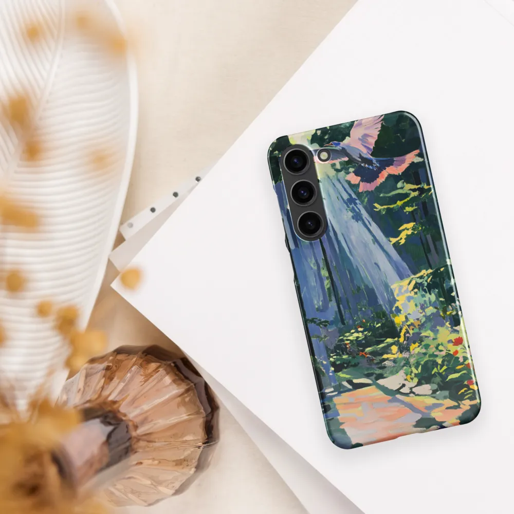 Flight of Light: A Serene Forest