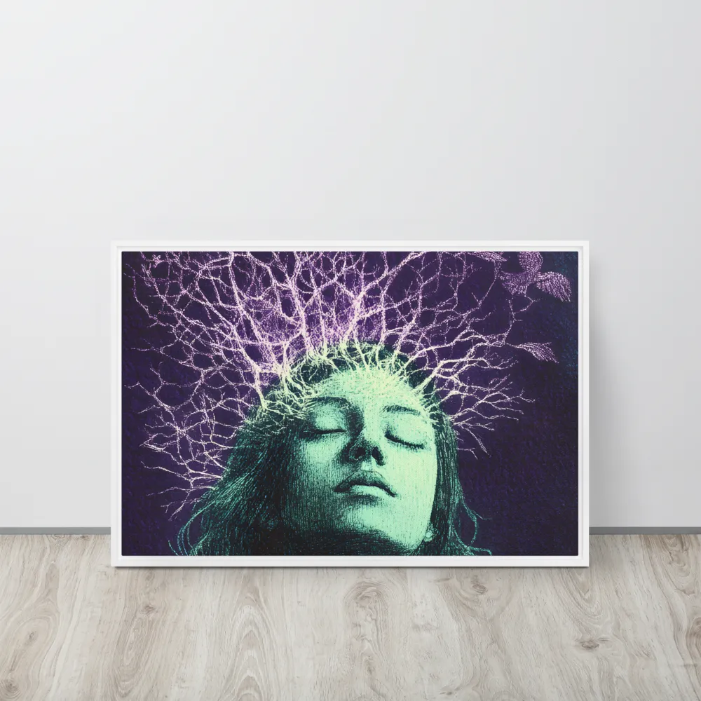 Whispers of Freedom | Canvas with White Frame | 20″×30″
