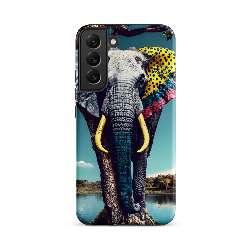 Playful Elegance: The Surreal Elephant