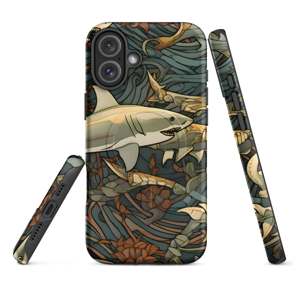Dynamic Harmony of Sharks and Flora