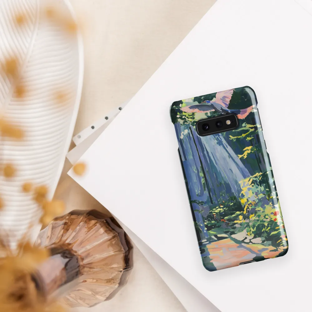 Flight of Light: A Serene Forest