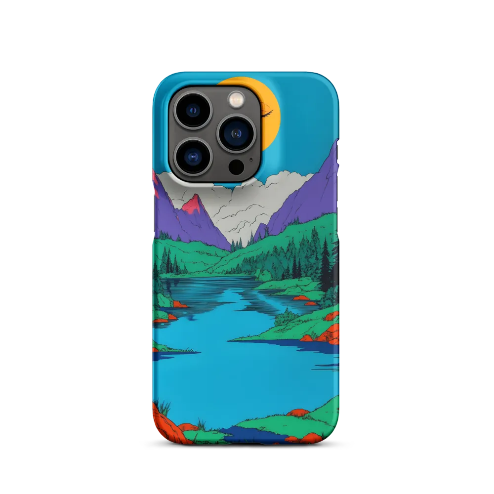 Whimsical Serenity in Vibrant Colors