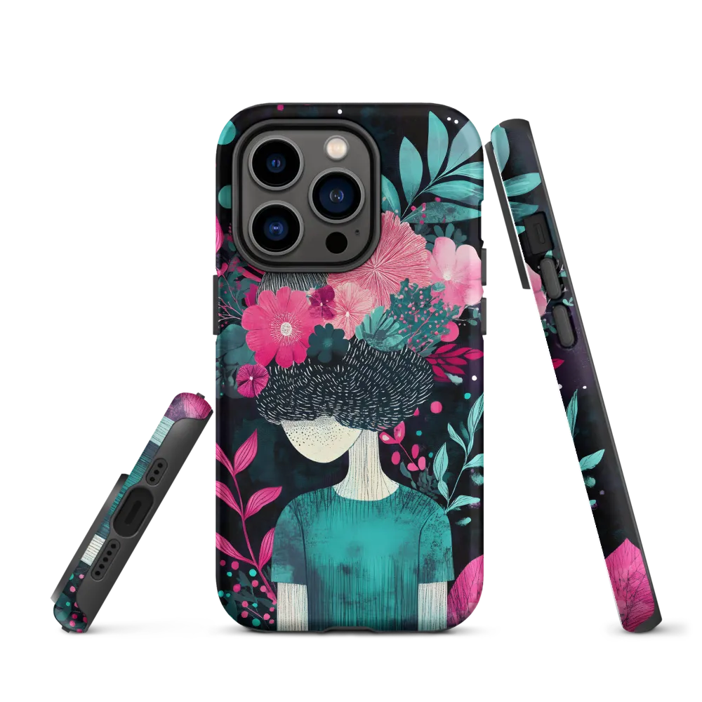 Floral Harmony: A Portrait of Serenity