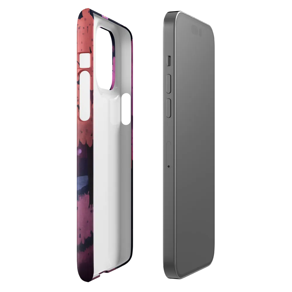 Whispers of Spring: A Serene Landscape | Phone Case |  14 Pro Max | Snap Case | Glossy