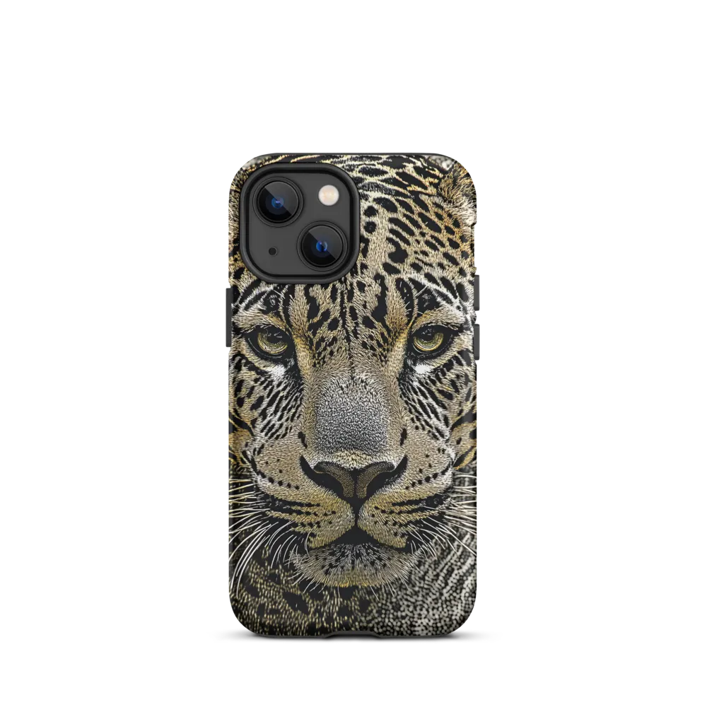 The Majestic Gaze: Portrait of a Leopard