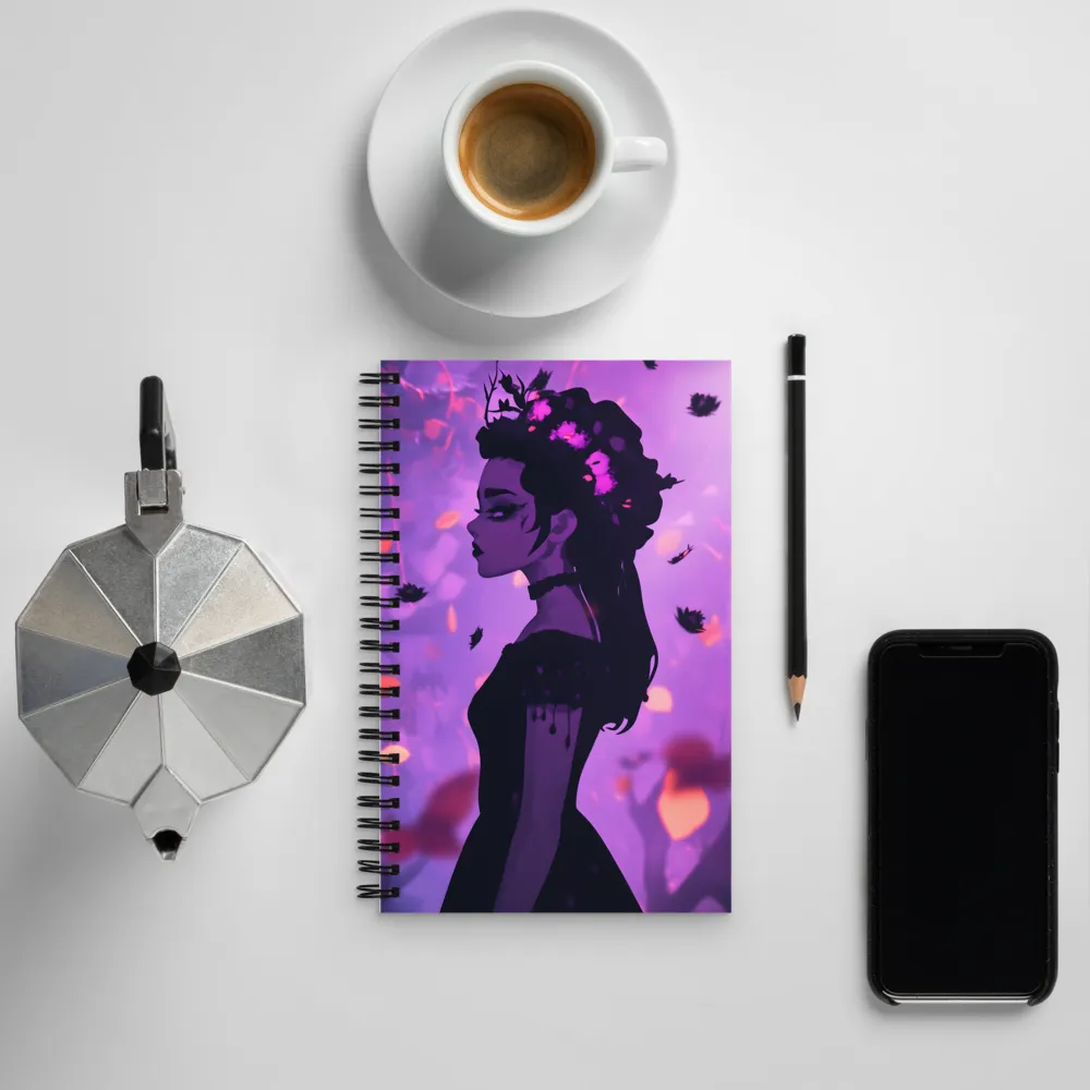 Whispers of Mystery | Spiral Notebook