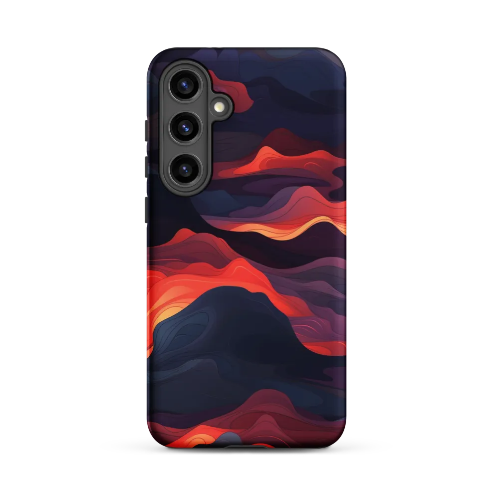 Ethereal Waves of Color | Phone Case |  S24 Plus | Tough Case | Matte