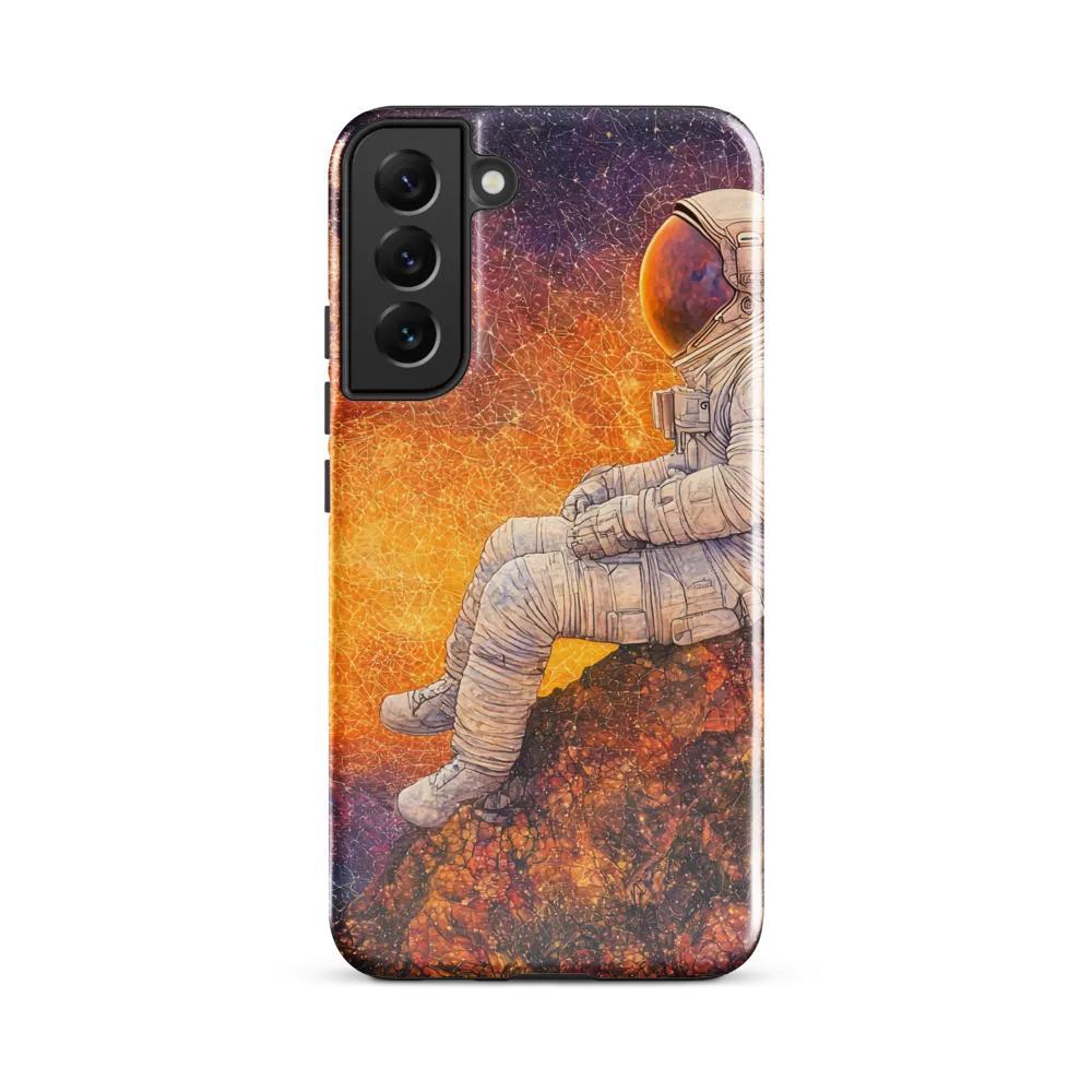 Cosmic Contemplation | Phone Case |  S22 Plus | Tough Case | Glossy