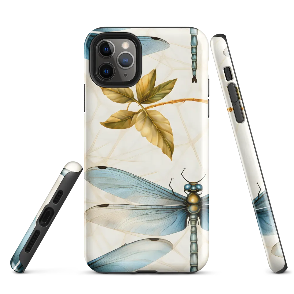 Ethereal Dance of Dragonflies | Phone Case |  11 Pro Max | Tough Case | Glossy