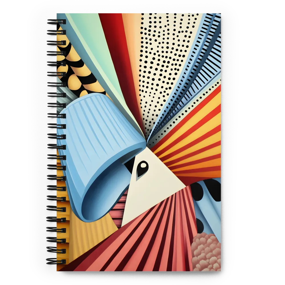 Symphony of Shapes | Spiral Notebook