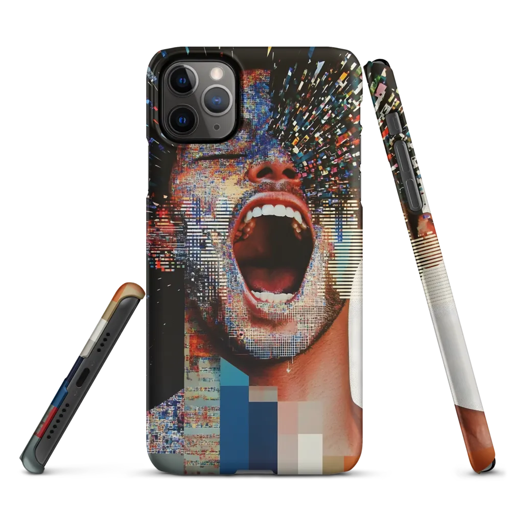 Eruptive Expression | Phone Case |  11 Pro Max | Snap Case | Matte