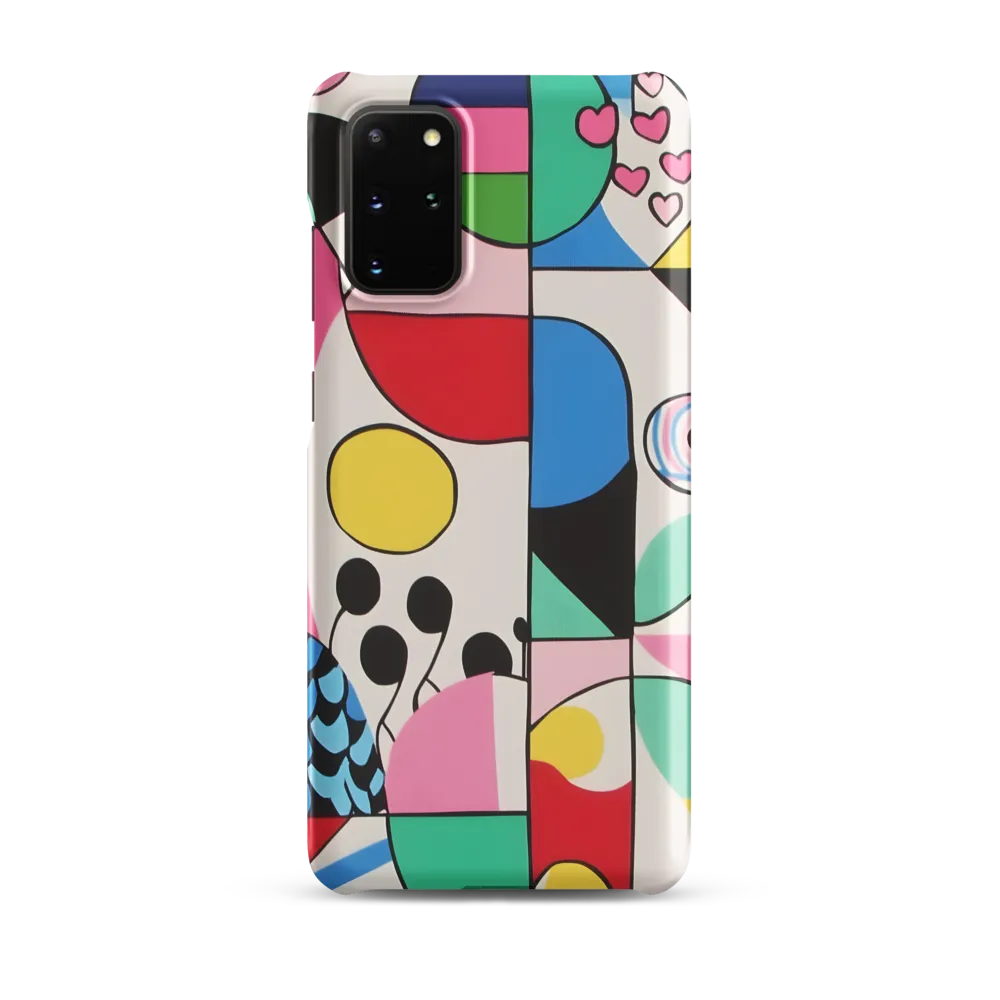 Dynamic Interplay of Shapes | Phone Case |  S20 Plus | Snap Case | Matte