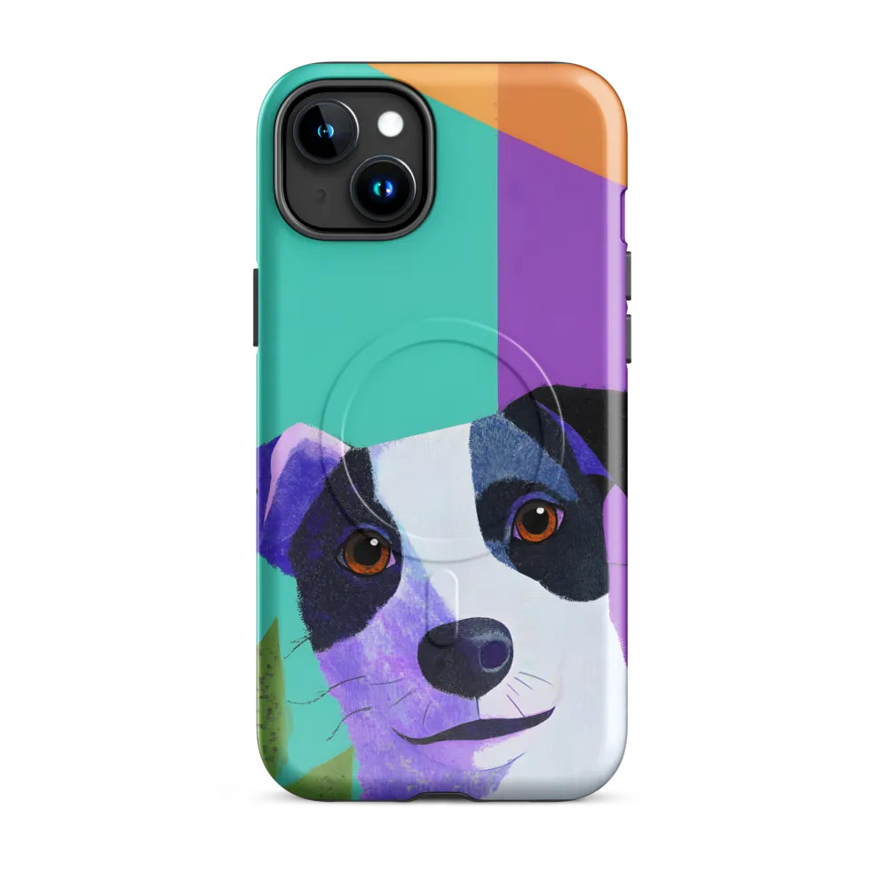 Joyful Canine | Phone Case |  15 Plus | MagSafe® Tough Case | Glossy