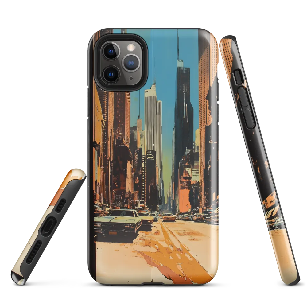 Urban Symphony: A Journey Through Skyscrapers | Phone Case |  11 Pro Max | Tough Case | Glossy