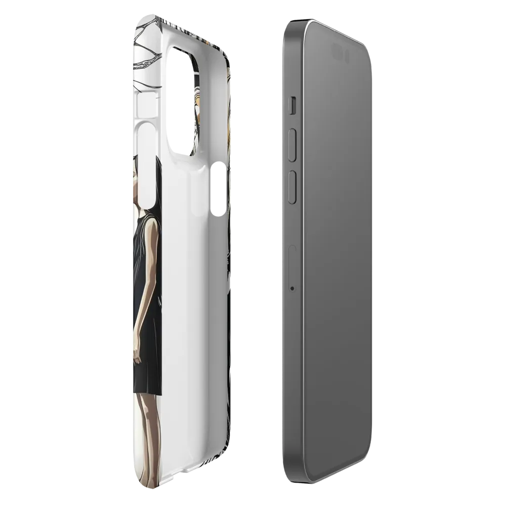 Reflections of Duality | Phone Case |  14 Pro Max | Snap Case | Matte