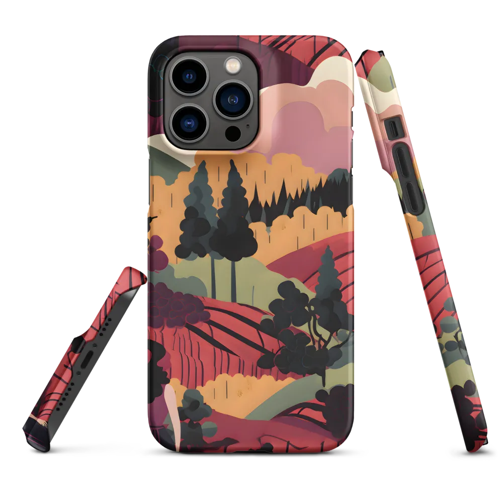 Harmony of Grapes and Life | Phone Case |  14 Pro Max | Snap Case | Matte