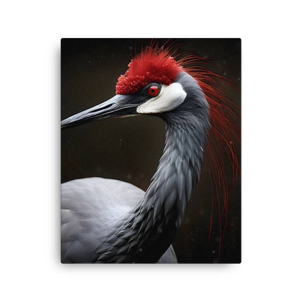 Ember-Crested Elegance | Thin Canvas | 16″×20″