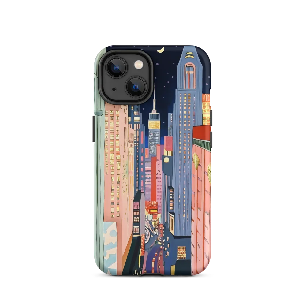 Urban Dreamscape: A Pop Art Night | Phone Case |  14 | Tough Case | Matte