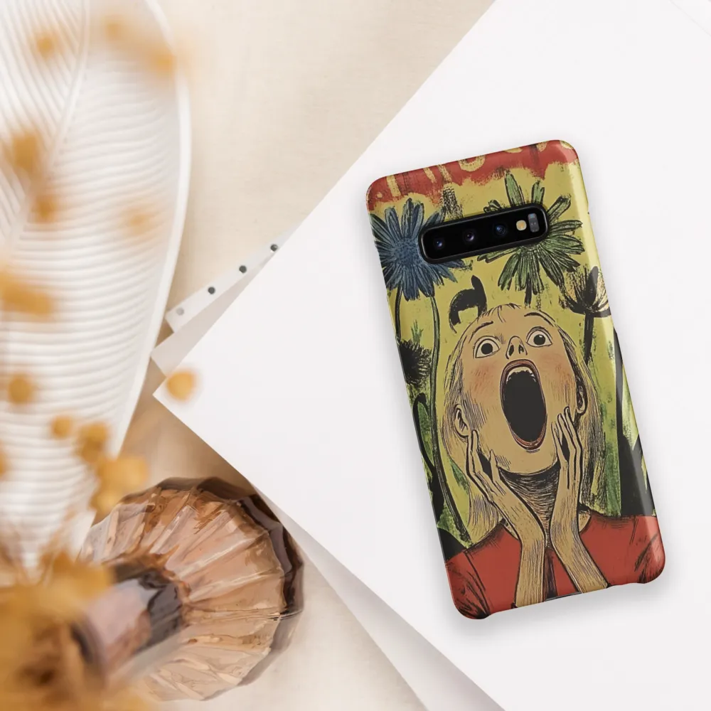 The Echo of Panic | Phone Case |  S10 Plus | Snap Case | Matte