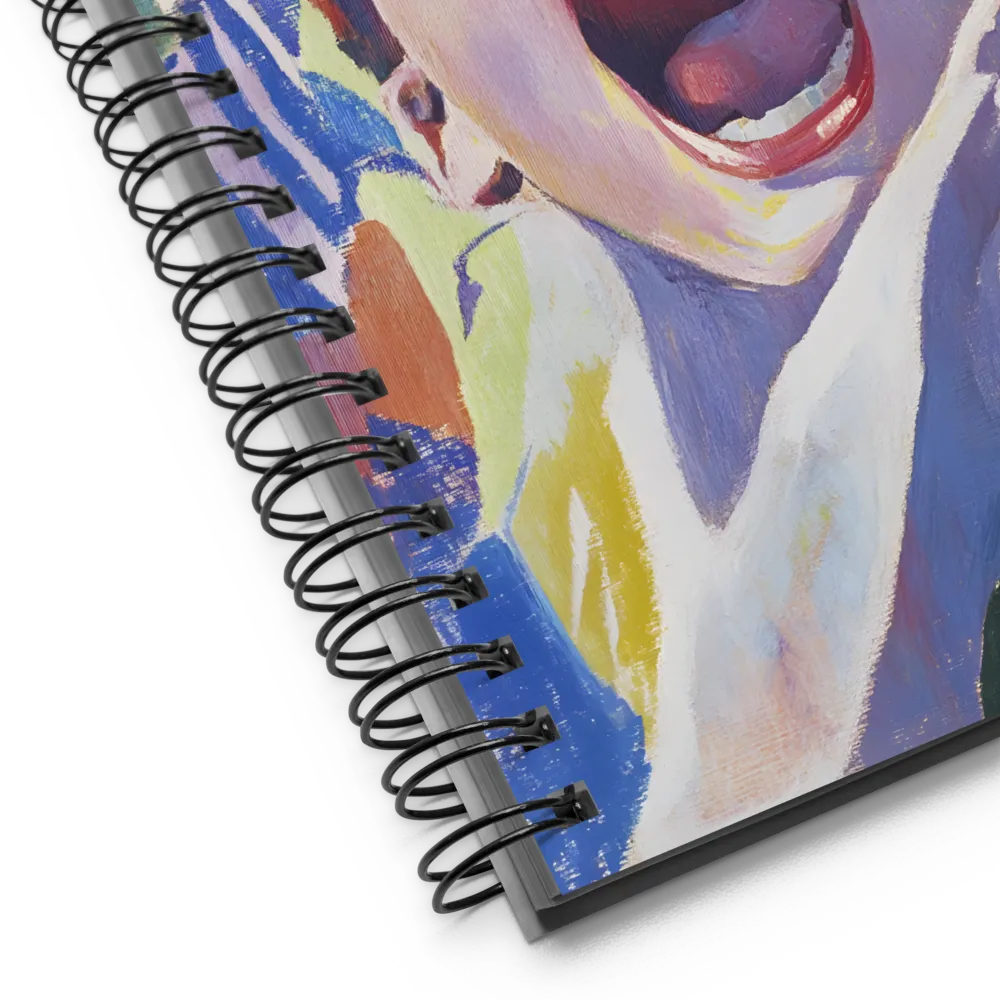 The Cry of Anguish | Spiral Notebook