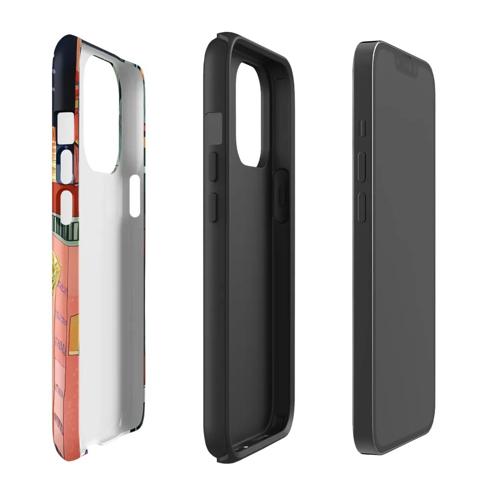 Urban Dreamscape: A Pop Art Night | Phone Case |  13 Pro | Tough Case | Matte