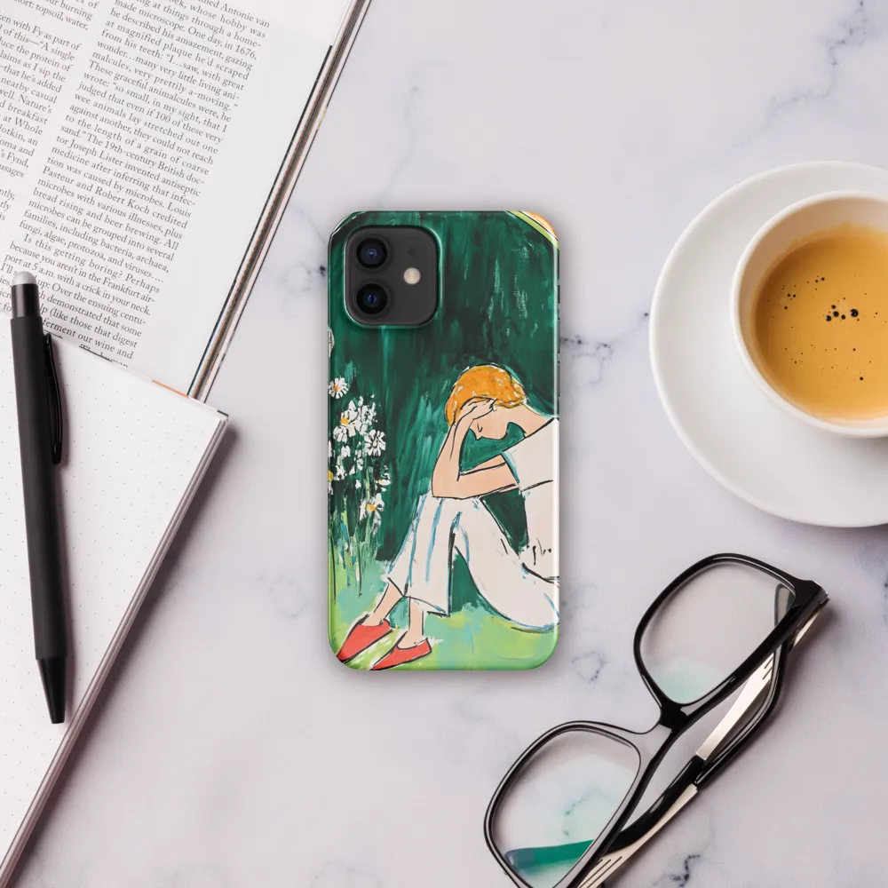 Silent Sorrow | Phone Case |  12 | Snap Case | Glossy