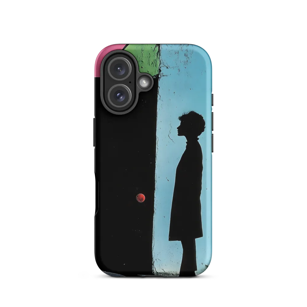 Echoes of Urban Contemplation | Phone Case