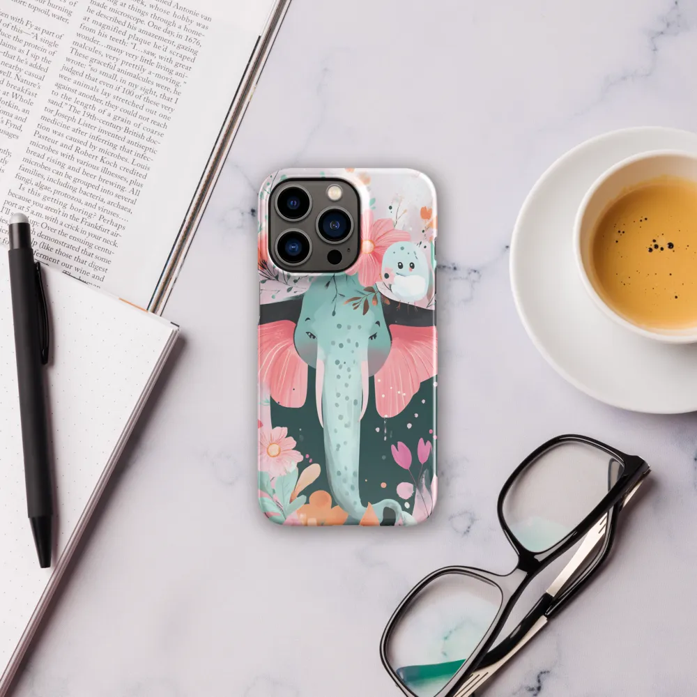Whimsical Elephant in Bloom