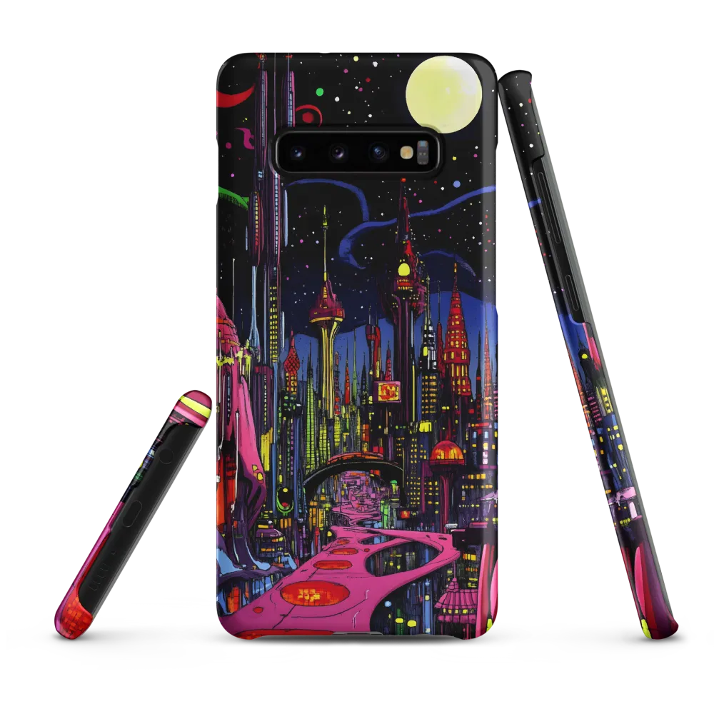 Neon Dreams of a Futuristic City