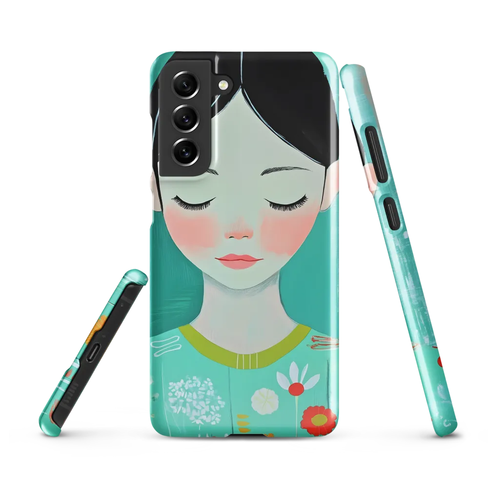 Tranquil Blossom | Phone Case |  S21 FE | Snap Case | Glossy