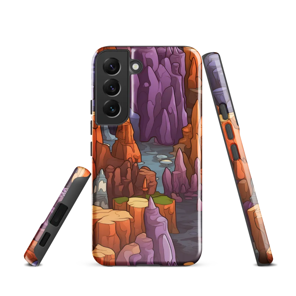 Vibrant Rockscape: A Digital Odyssey