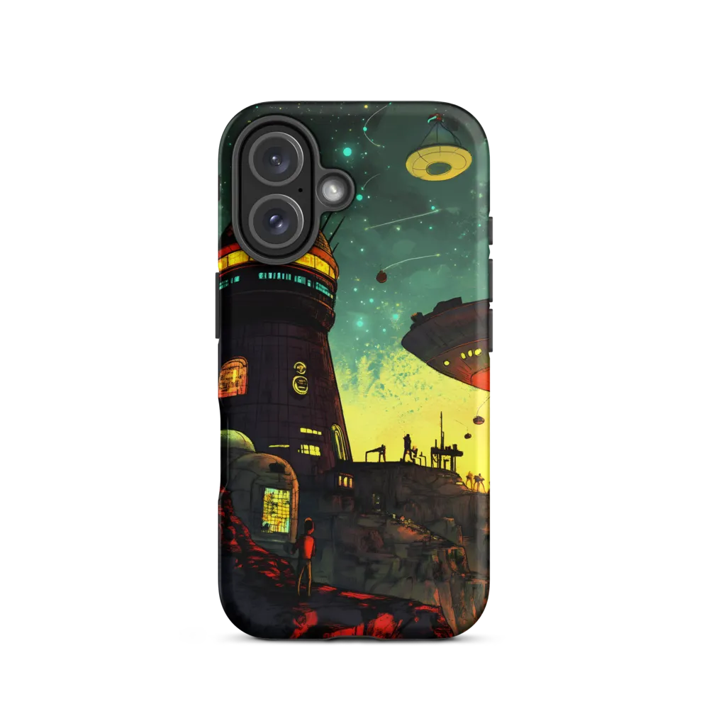 Futuristic Horizons: A Glimpse into Tomorrow | Phone Case |  16 | Tough Case | Matte