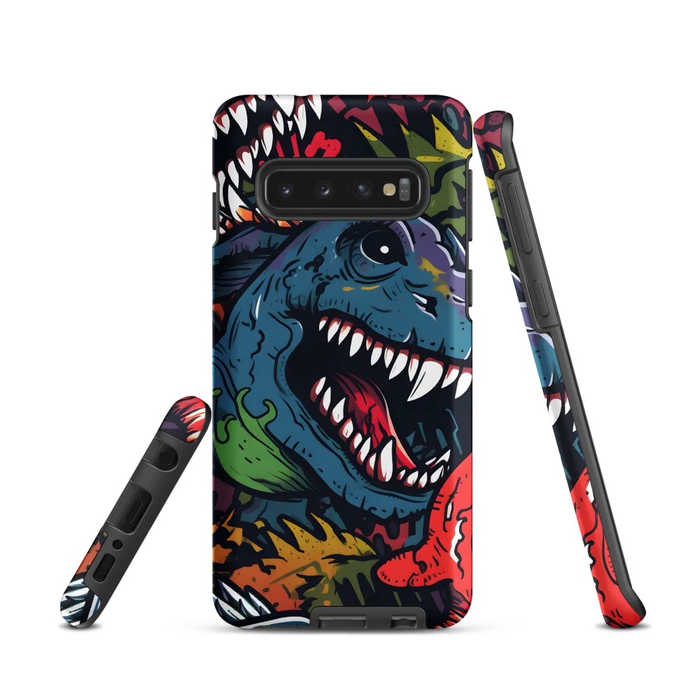 Dino Mania: A Colorful Frenzy