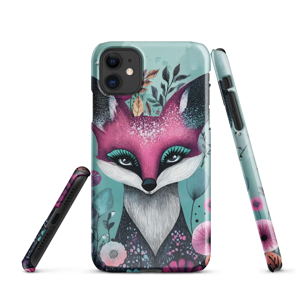 Whimsical Fox Among Blossoms