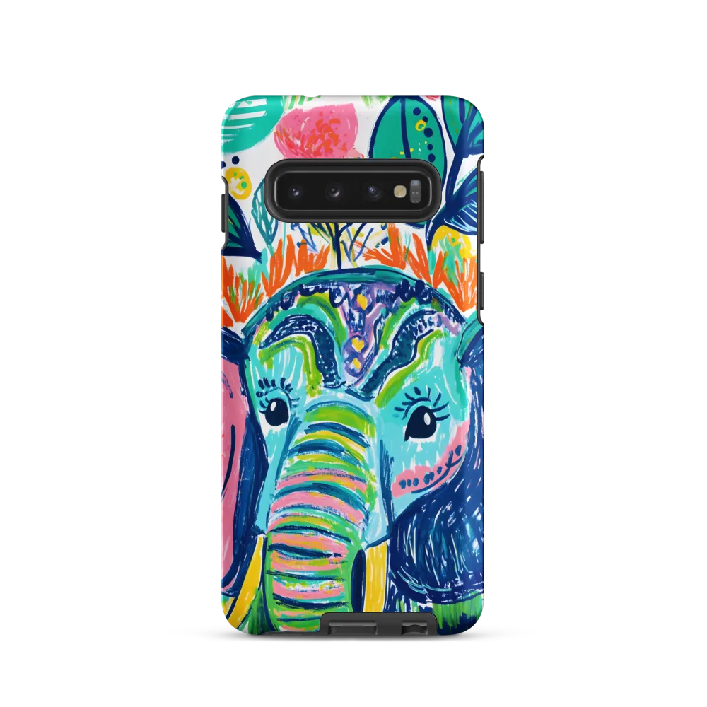 Whimsical Elephant Portrait