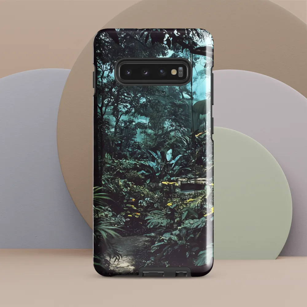 Whispers of the Emerald Jungle | Phone Case |  S10 Plus | Tough Case | Glossy