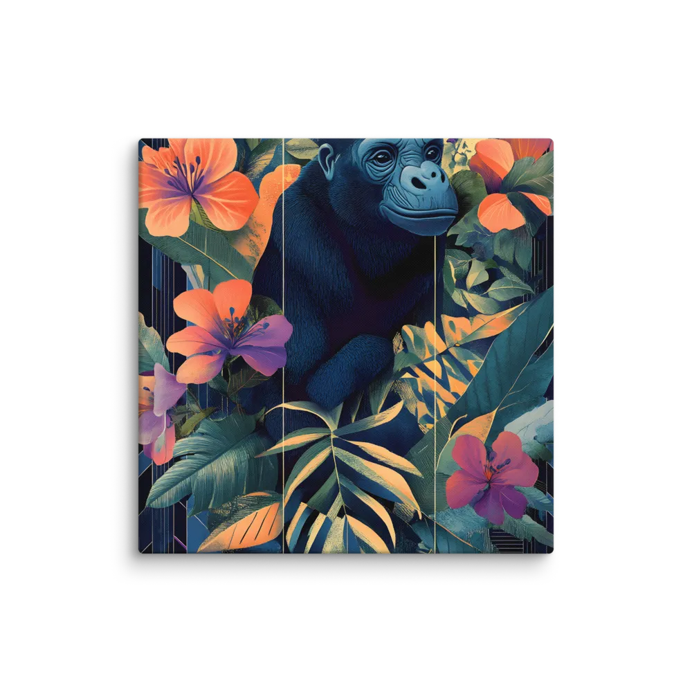 Harmony of Nature and Geometry | Canvas | 20″×20″