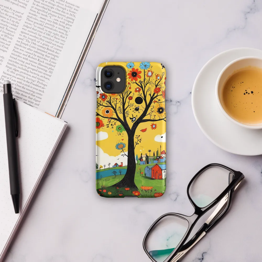 Whimsical Blooms of Life | Phone Case |  11 | Snap Case | Matte