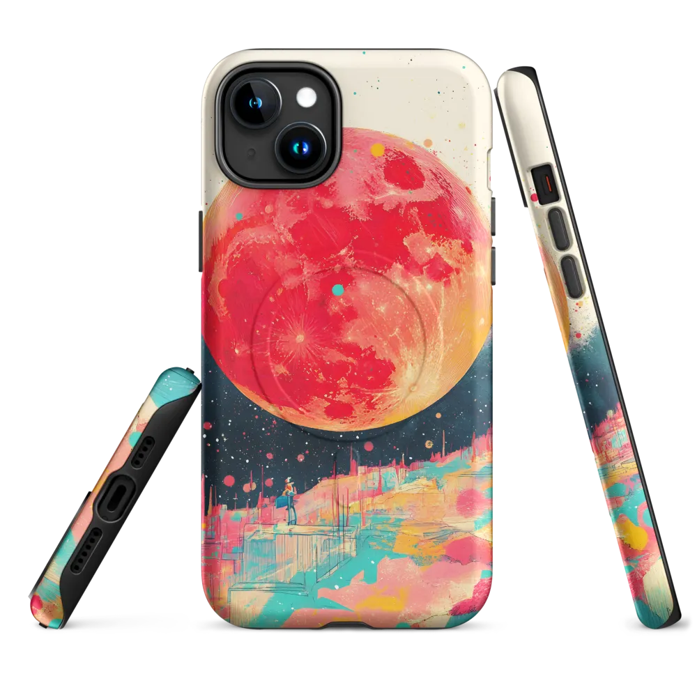 Crimson Dreams: A Lunar Exploration